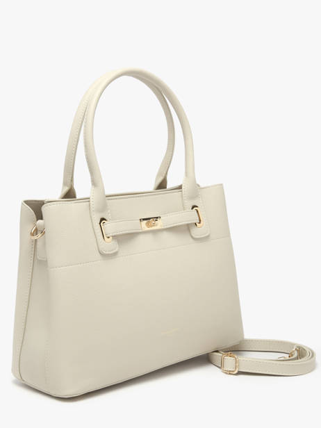 Handtas Saffiano David jones Beige saffiano CM8353 ander zicht 2