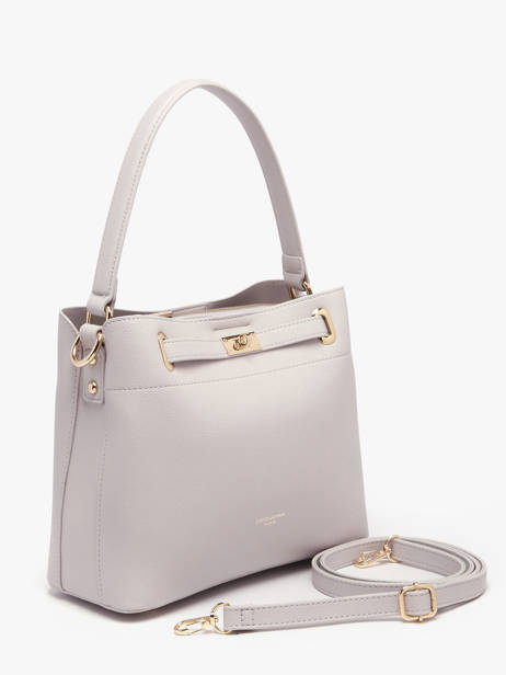 Schoudertas Saffiano David jones Violet saffiano CM6829 ander zicht 2