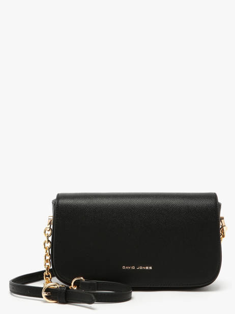 Cross Body Tas Saffiano David jones Zwart saffiano CM8419