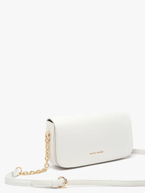 Cross Body Tas Saffiano David jones Wit saffiano CM8419 ander zicht 2