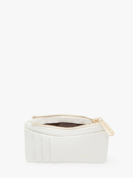 Portemonnee Met Kaarthouder David jones Wit saffiano 2 ander zicht 1