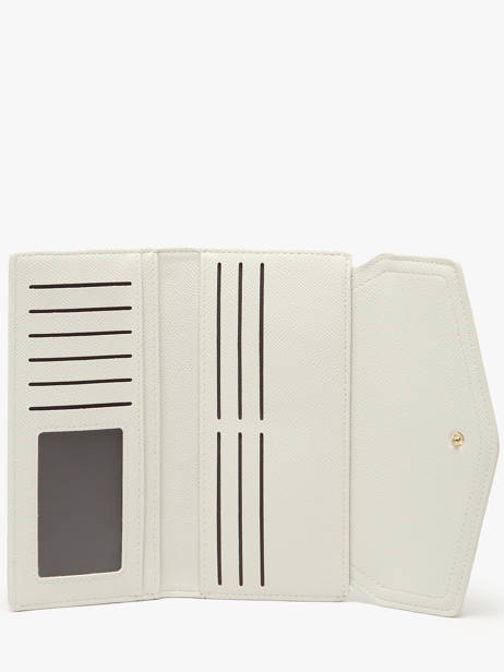 Portefeuille Saffiano David jones Wit saffiano P164 ander zicht 1