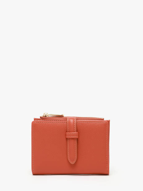 Portefeuille Saffiano David jones Oranje saffiano P163