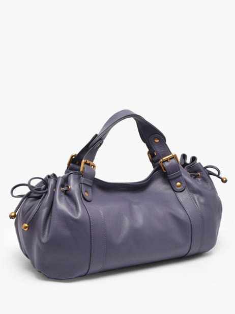 Schoudertas Icone Leder Gerard darel Violet icone DDS01410 ander zicht 2