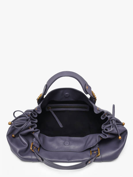 Schoudertas Icone Leder Gerard darel Violet icone DDS01410 ander zicht 3