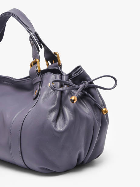 Schoudertas Icone Leder Gerard darel Violet icone DDS01410 ander zicht 5