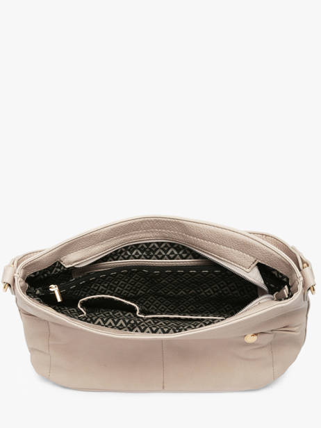Schoudertas Soft Lulu castagnette Beige soft AISSAM ander zicht 2