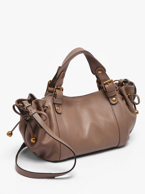 Cross Body Tas Icone Leder Gerard darel Bruin icone DDS73410 ander zicht 2