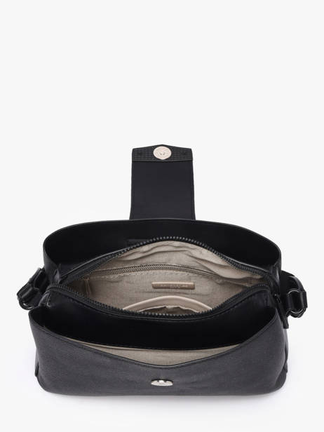 Cross Body Tas City Polyurethaan David jones Zwart city CM8303 ander zicht 2