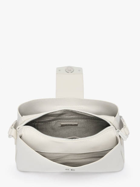 Cross Body Tas City Polyurethaan David jones Wit city CM8303 ander zicht 3