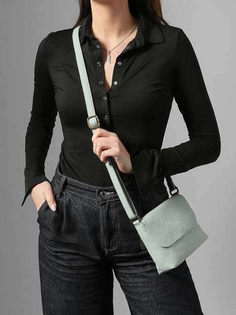 Cross Body Tas Soft Miniprix Blauw soft MD1309 ander zicht 1