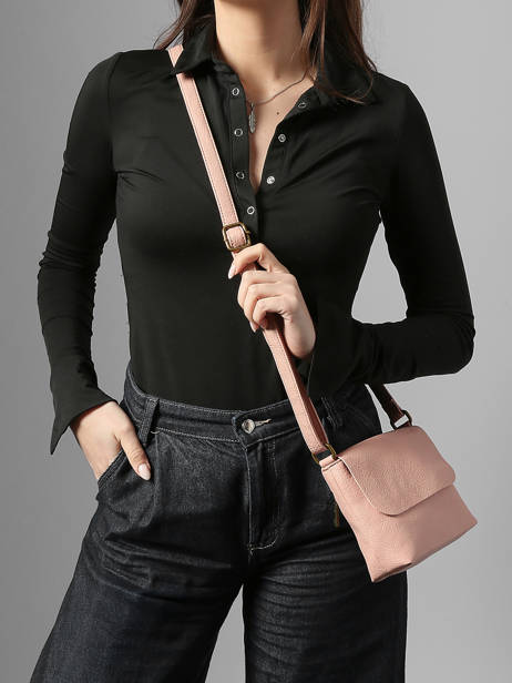 Cross Body Tas Soft Miniprix Roze soft MD1309 ander zicht 1