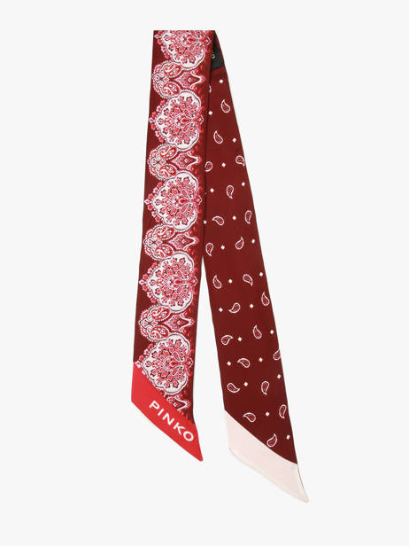 Tashengsel Pinko Rood logo shopper 6653A38G