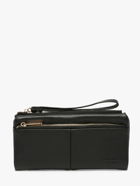 Portefeuille Soft David jones Zwart soft P159