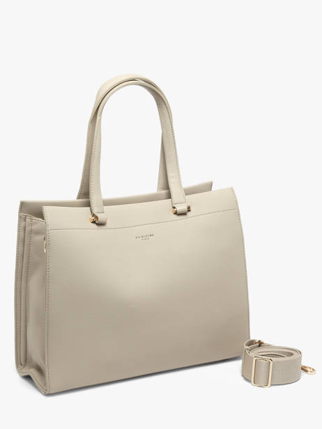 Schoudertas Alpes David jones Beige alpes CM8204 ander zicht 2