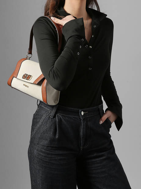 Schoudertas Karnilla Guess Beige karnilla AG971919 ander zicht 1