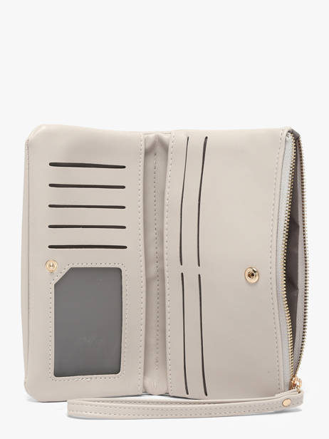 Portefeuille Soft David jones Beige soft P159 ander zicht 1