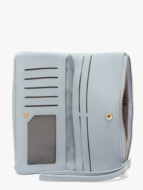 Portefeuille Soft David jones Blauw soft P159 ander zicht 1