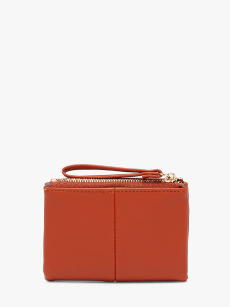 Portefeuille Soft David jones Oranje soft P158 ander zicht 2