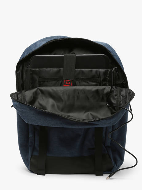 Business Rugzak David jones Blauw business PC037A ander zicht 3