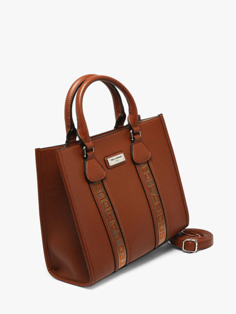 Handtas Clarence Ted lapidus Bruin clarence AV51101 ander zicht 1