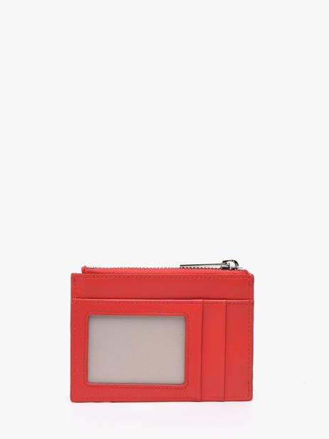 Portefeuille Paris Leder Lancaster Rood paris pm 22 ander zicht 2