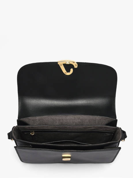 Cross Body Tas Paris Philos Leder Lancaster Zwart paris philos 82 ander zicht 2