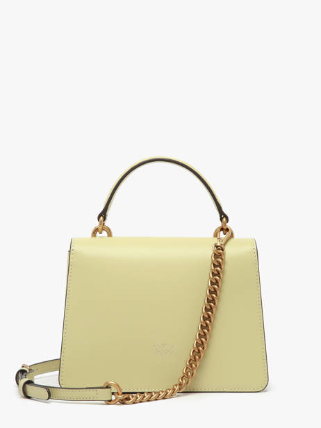 Handtas Love Bag Icon Leder Pinko Groen love bag icon A0F1 ander zicht 5