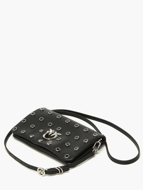 Cross Body Tas Love Bag Soft Leder Pinko Zwart love bag soft 6023A39A ander zicht 1