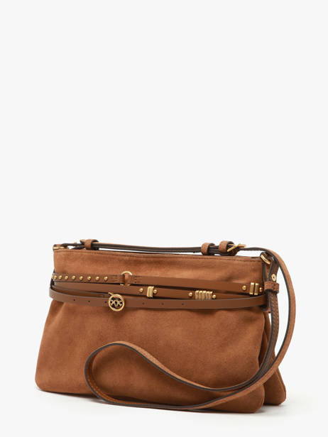 Heuptasje Pinko Bruin love bag soft 6176A0F6 ander zicht 1