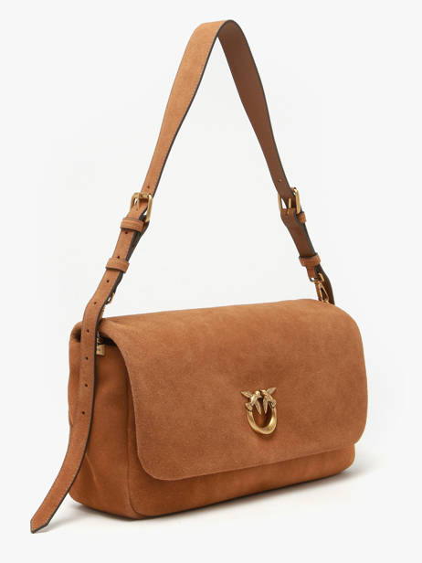 Schoudertas Love Bag Soft Pinko Bruin love bag soft 6178A0F6 ander zicht 1