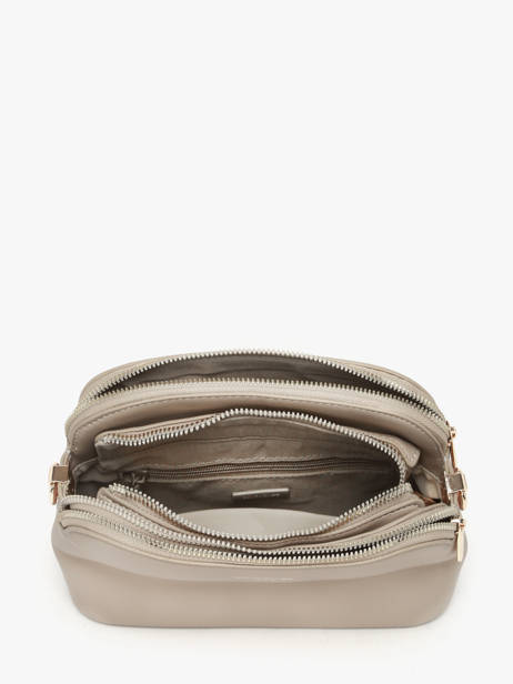 Cross Body Tas French Polyurethaan David jones Bruin french CM7342 ander zicht 3