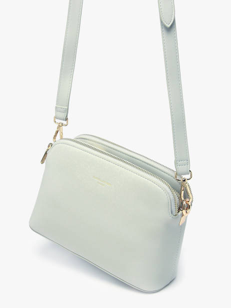 Cross Body Tas French Polyurethaan David jones Blauw french CM7342 ander zicht 2