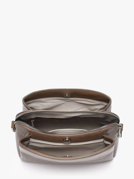 Cross Body Tas South Africa Polyurethaan David jones Bruin south africa CM8312 ander zicht 3