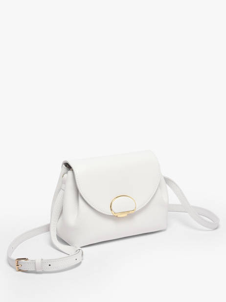 Cross Body Tas Milano Pia Leder Lancaster Wit milano pia 130 ander zicht 2