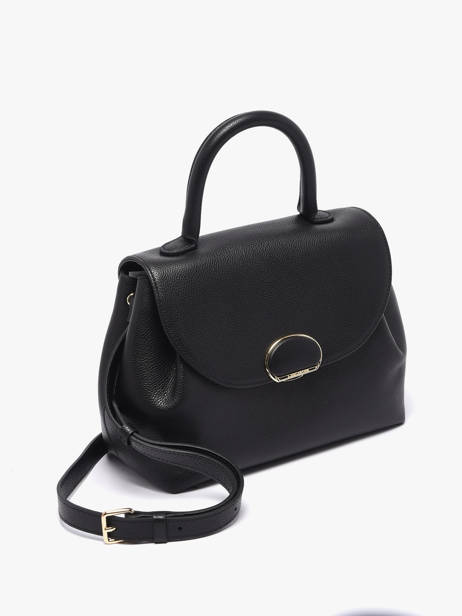 Cross Body Tas Milano Pia Leder Lancaster Zwart milano pia 131 ander zicht 1