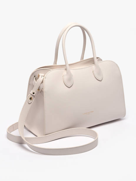 Handtas Donna Hopper Leder Lancaster Wit donna hopper 121 ander zicht 1
