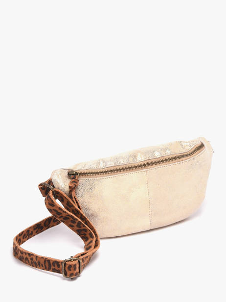 Heuptasje Leder Leder Pieces Goud berta 17163618 ander zicht 2