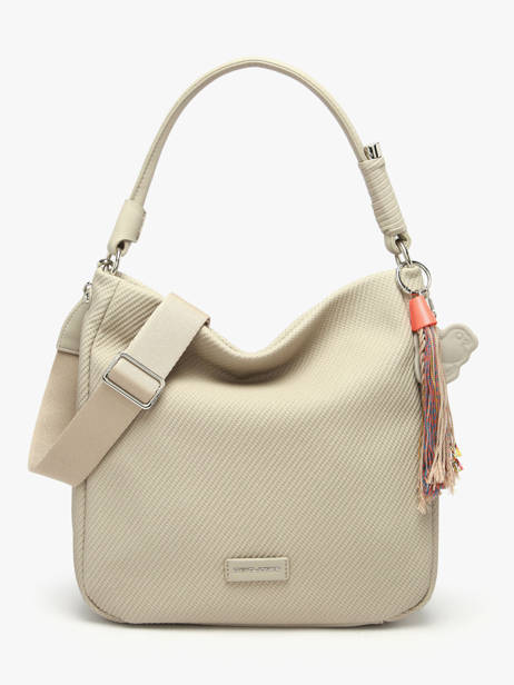 Schoudertas Grigri Polyurethaan David jones Beige grigri CM8384