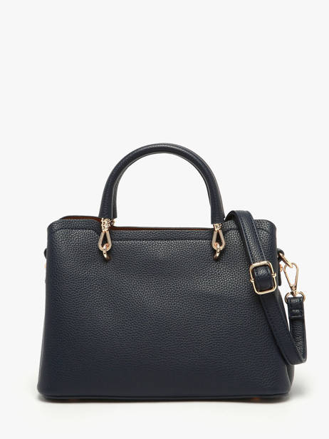 Cross Body Tas Grained Miniprix Blauw grained H6931 ander zicht 3