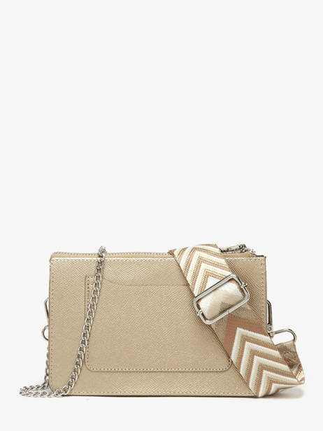 Cross Body Tas Saffiano Miniprix Goud saffiano F5023 ander zicht 3