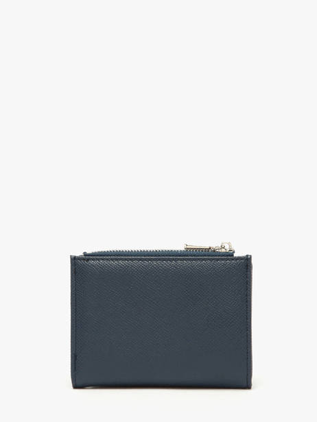 Portemonnee Met Kaarthouder Saffiano Miniprix Blauw saffiano F5012 ander zicht 3