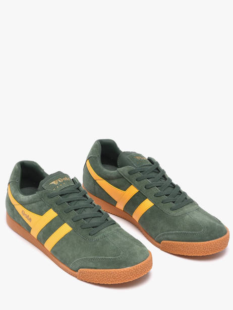 Sneakers Uit Leder Gola Groen men CMA192NI ander zicht 1