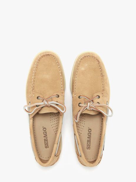 Bootschoenen Uit Leder Sebago Beige men 7111PTW ander zicht 3