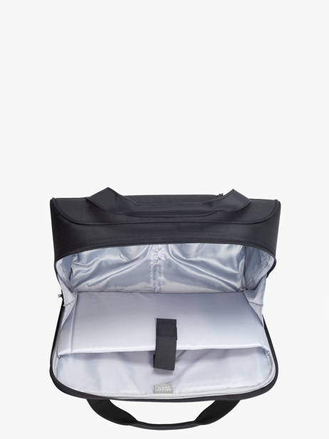 Documententas Op Wieltjes Delsey Zwart parvis + 3944449 ander zicht 3