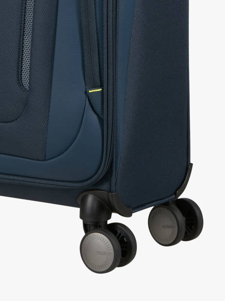 Handbagage American tourister Blauw wanderlite 158075 ander zicht 2