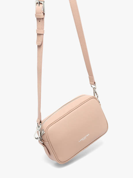 Cross Body Tas Donna Ama Leder Lancaster Roze donna ama 66 ander zicht 1