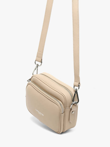 Cross Body Tas Donna Ama Leder Lancaster Beige donna ama 67 ander zicht 1
