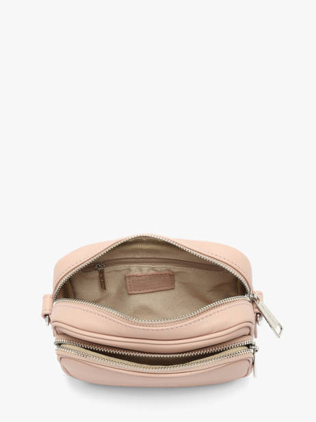 Cross Body Tas Donna Ama Leder Lancaster Roze donna ama 67 ander zicht 3