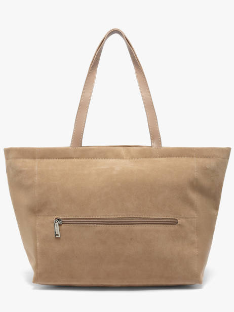 Schoudertas Suedine Kba Lancaster Beige suedine kba 63 ander zicht 3